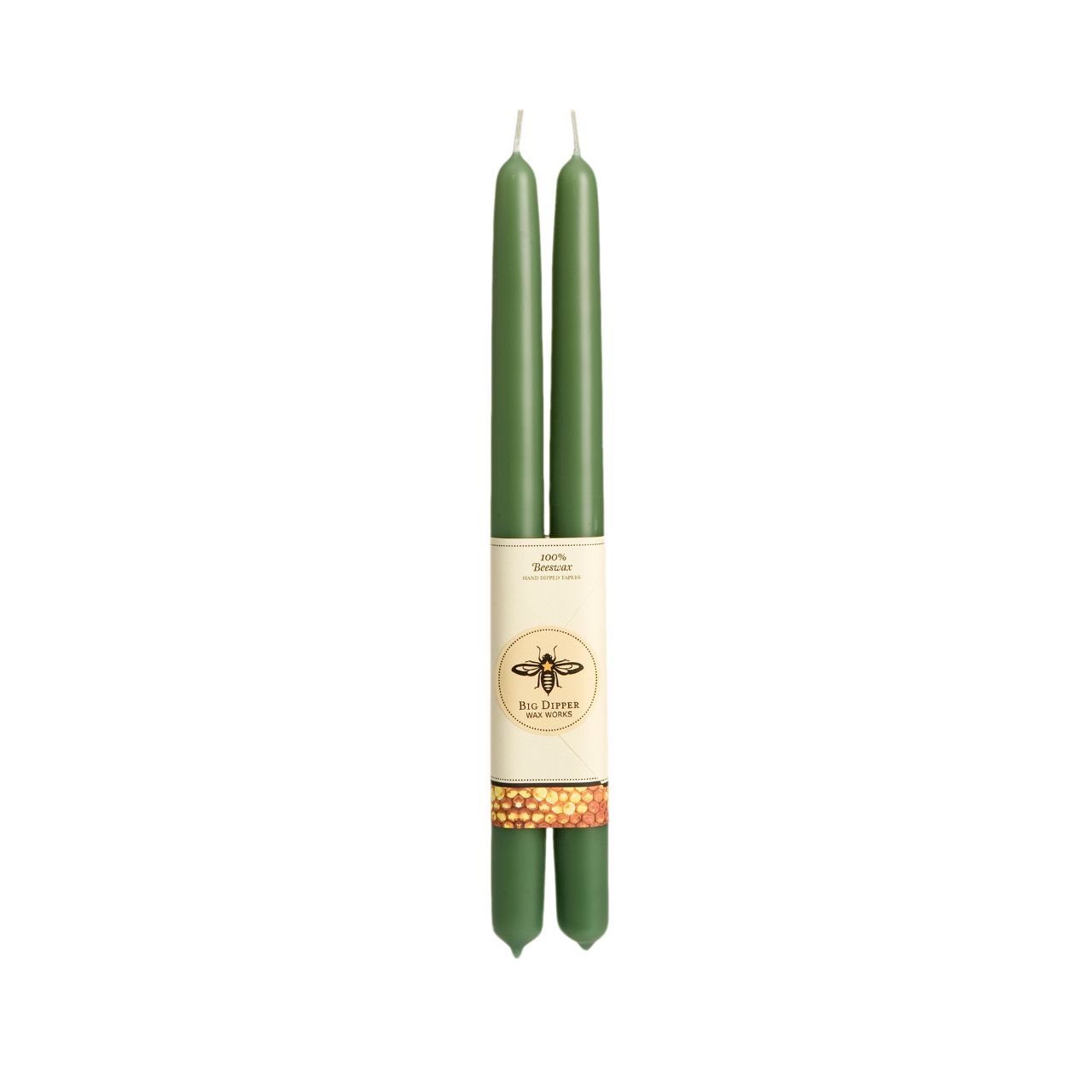 Pumpkin Taper: Standard (12" x 7/8") Beeswax