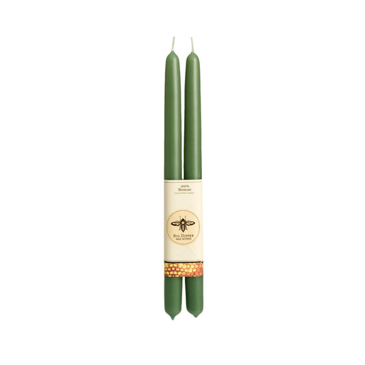 Moss Tapers:Standard (12" x 7/8"): Beeswax