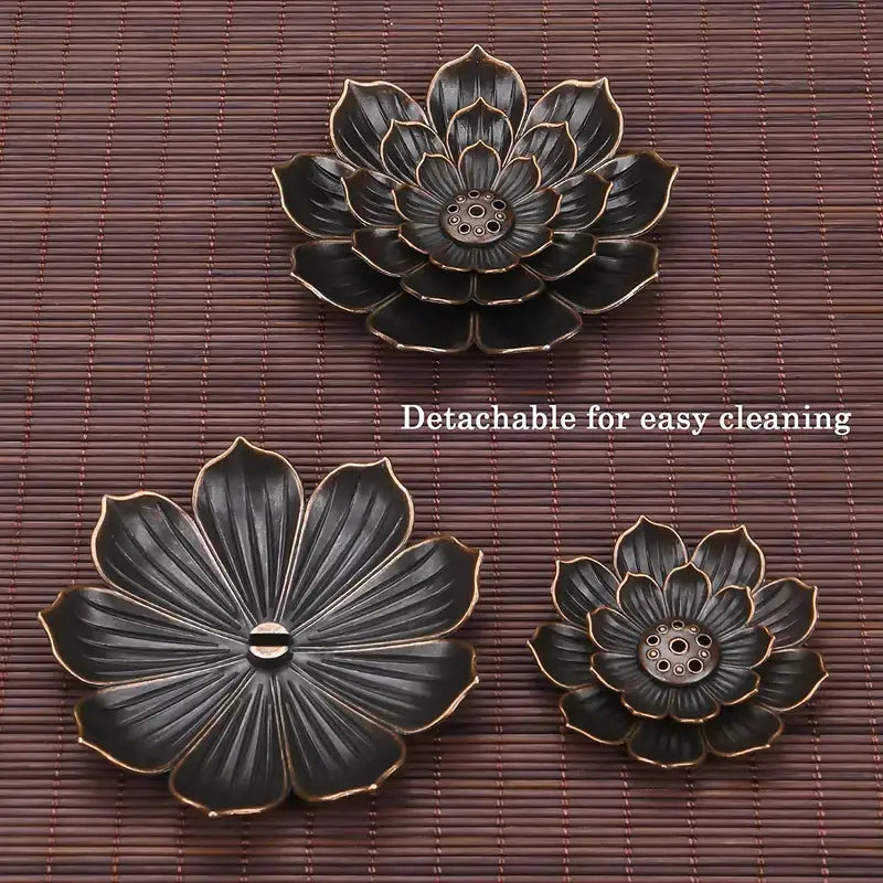 Lotus Shaped Incense Burner