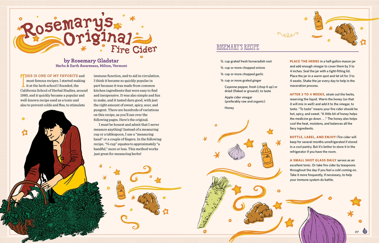 Fire Cider Book by Rosemary Gladstar