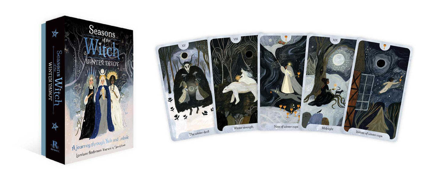 Season's of the Witch; Winter Tarot by Lorriane Anderson
