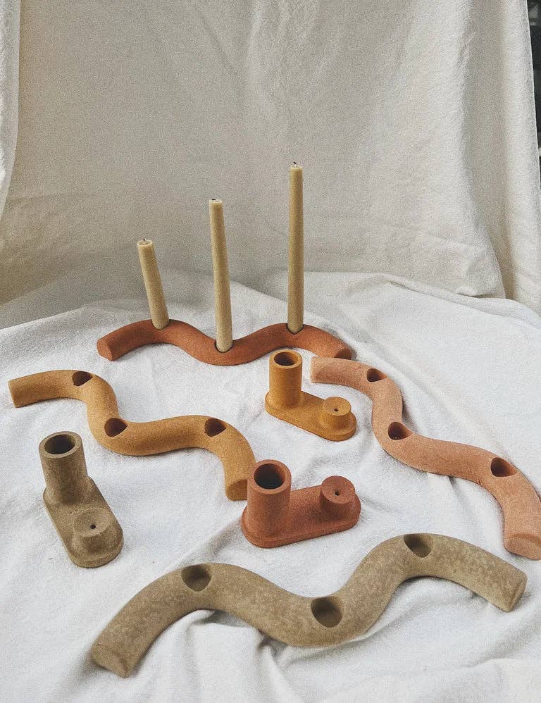 Sand- Incense + Match Holder