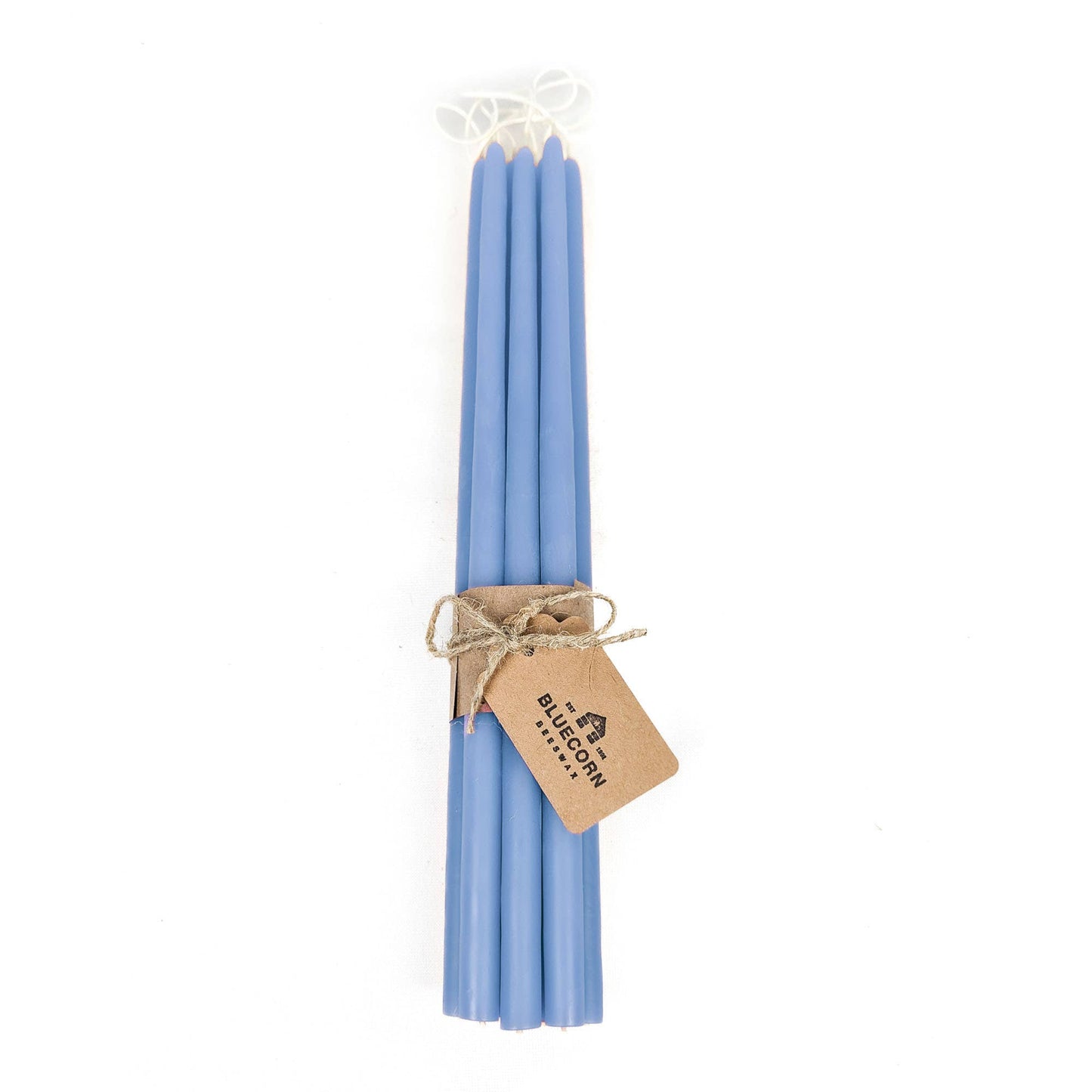 Black: Thin Beeswax Taper Candles