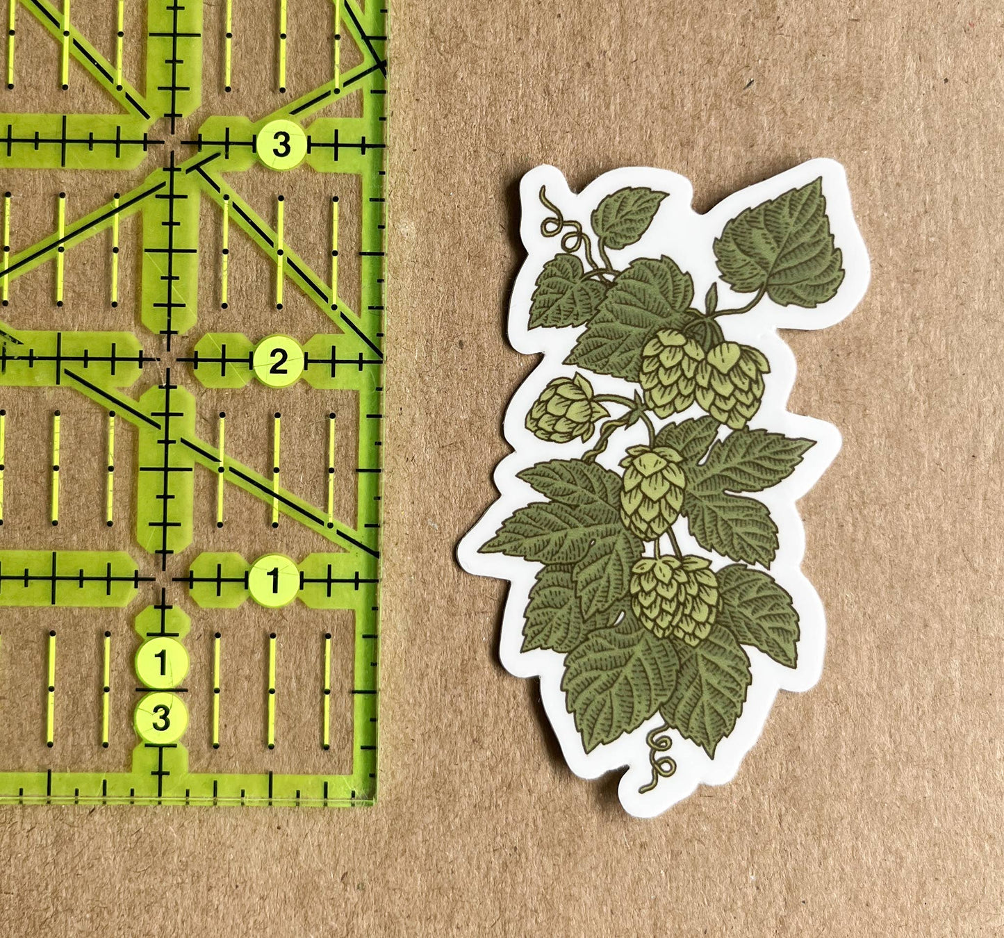 Hops Vinyl Sticker