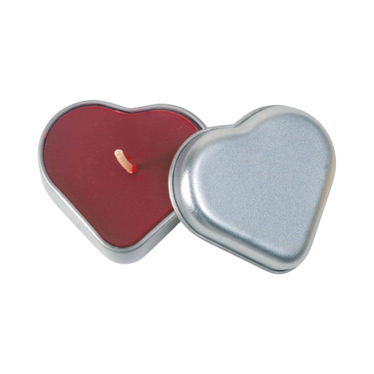 Aromatherapy Heart Tin Beeswax Candle