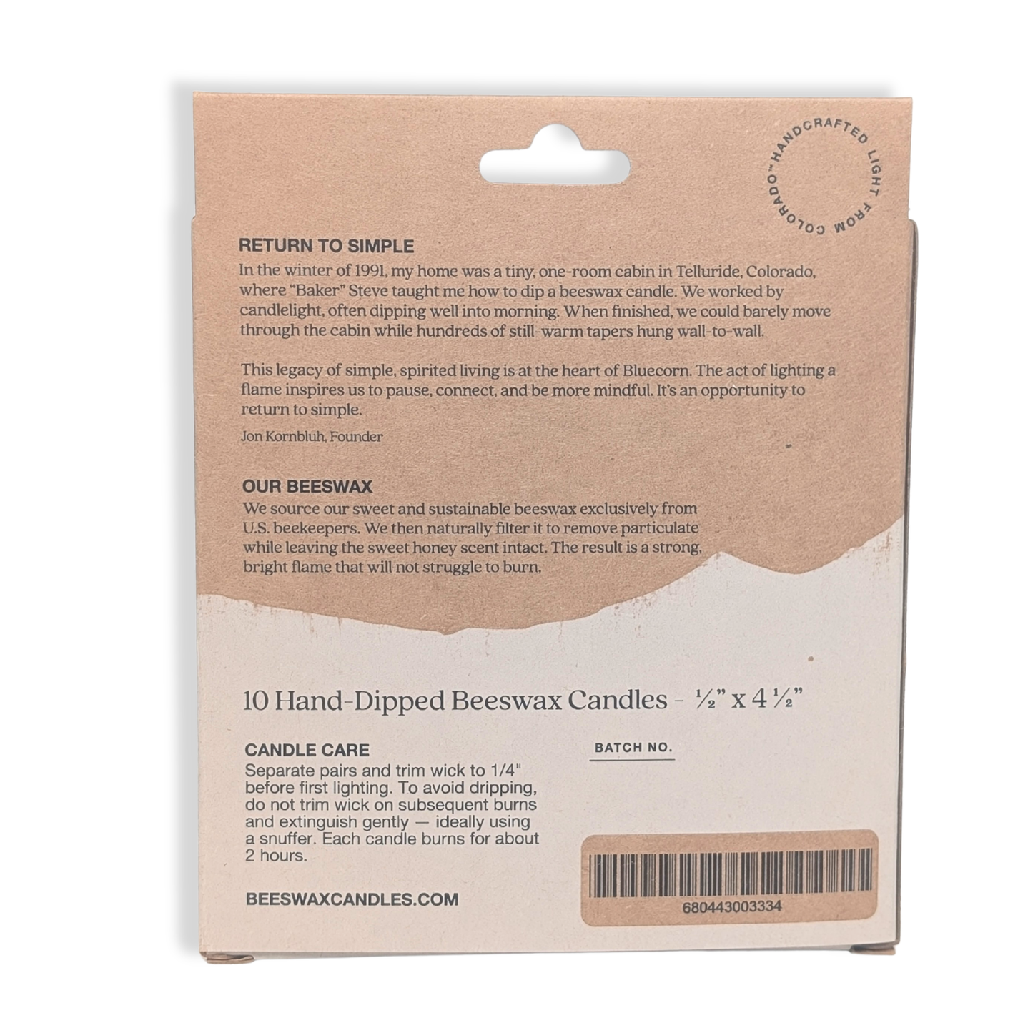 Mini Candles 10-Pack Chime Candles