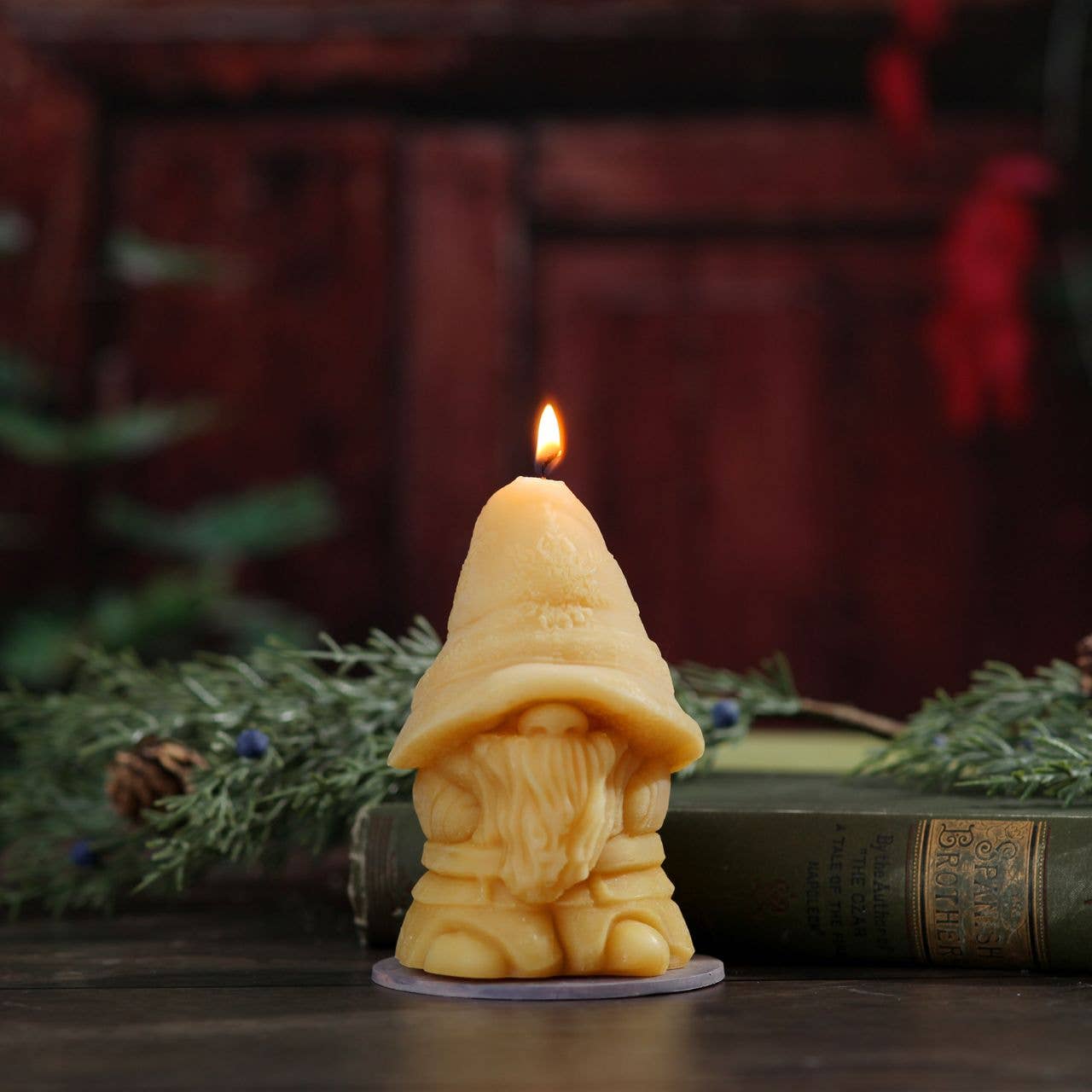 Holiday Gnome Candle – Large