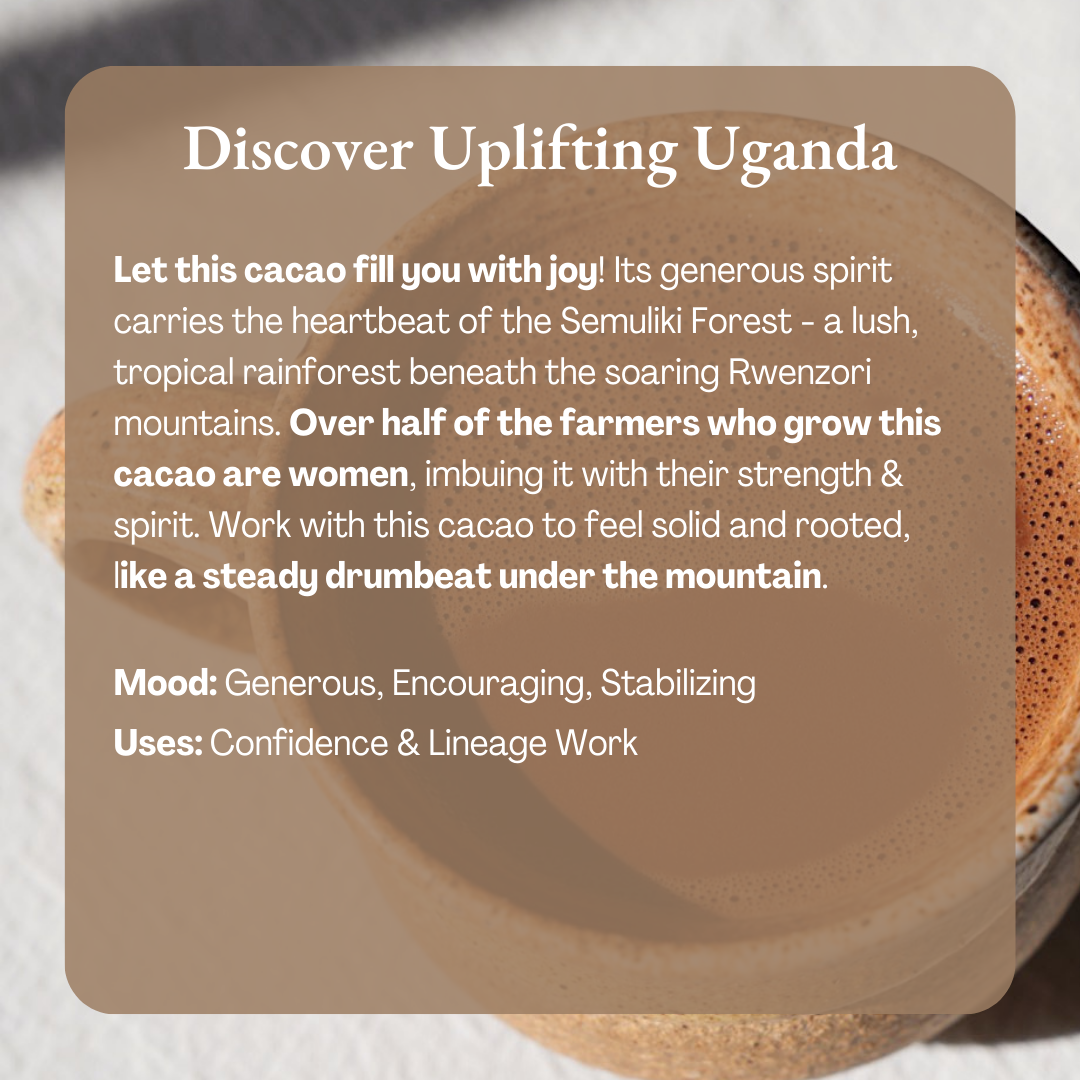 1/2 lb Uplifting Uganda Cacao