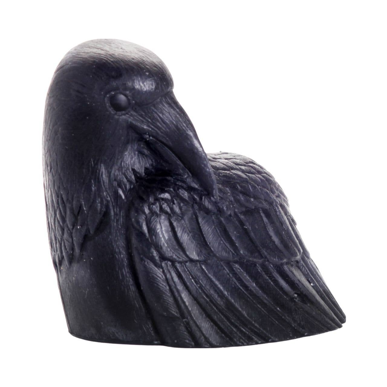 Crow Candle –Black – 4”