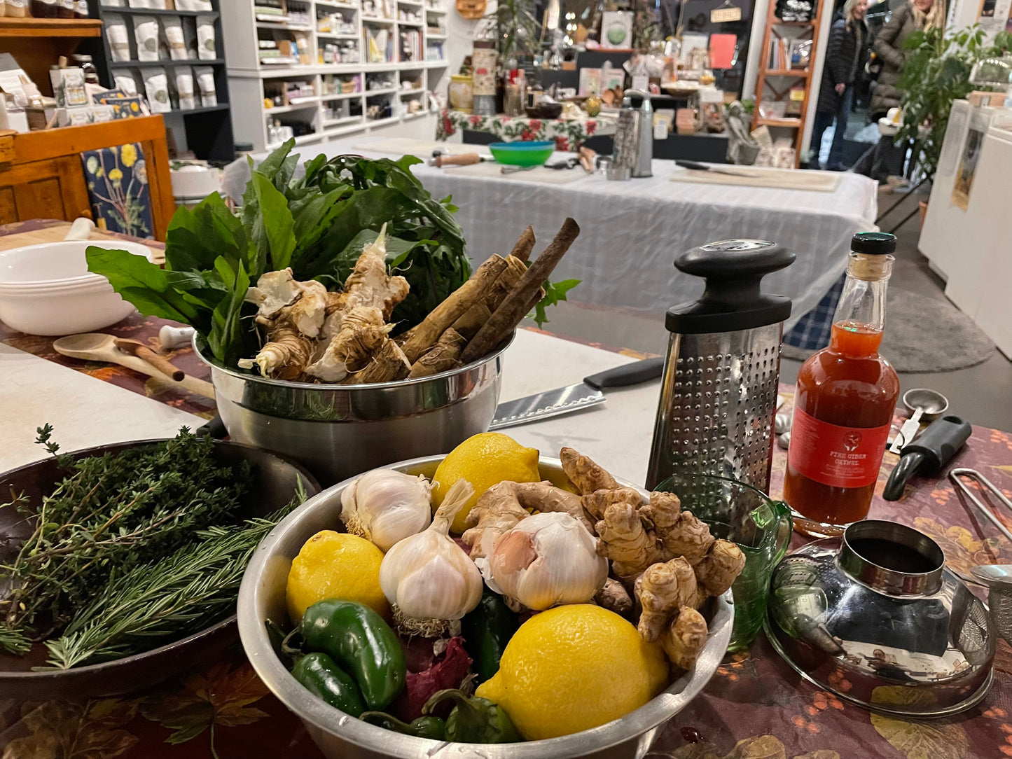 Fire Cider Medicine Workshop