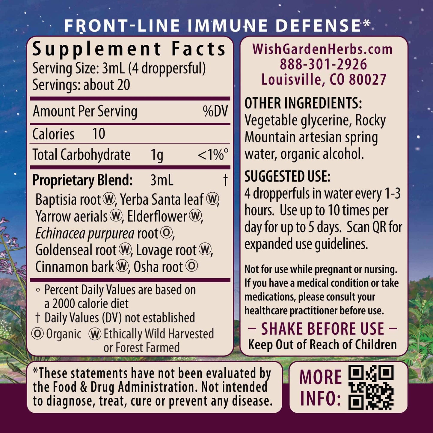 Kick-Ass Immune Activator 2oz dropper