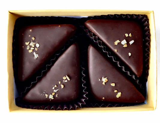 Chocolate Triangle Truffle Box (4 piece)