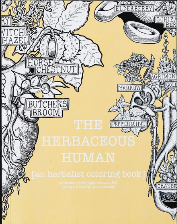 The Herbaceous Human Coloring Book