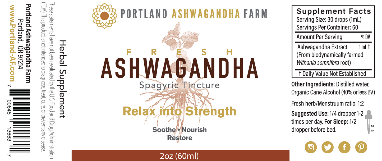 Ashwagandha Spagyric Tincture
