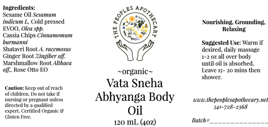 Vata Sneha Abhyanga Body Oil