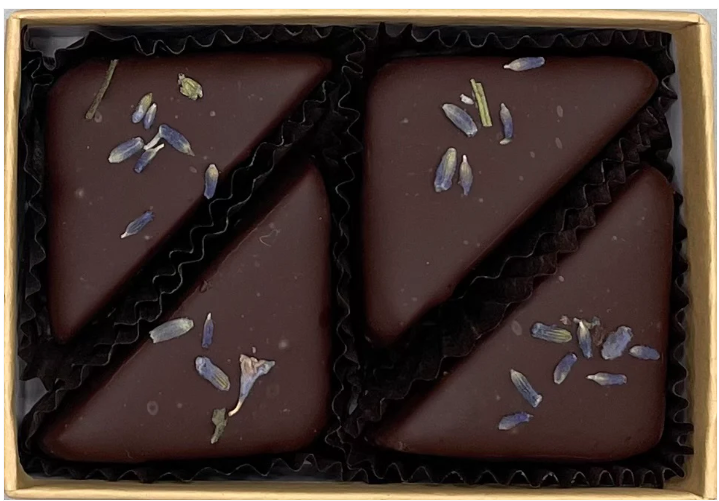 Chocolate Truffle Triangles (single)