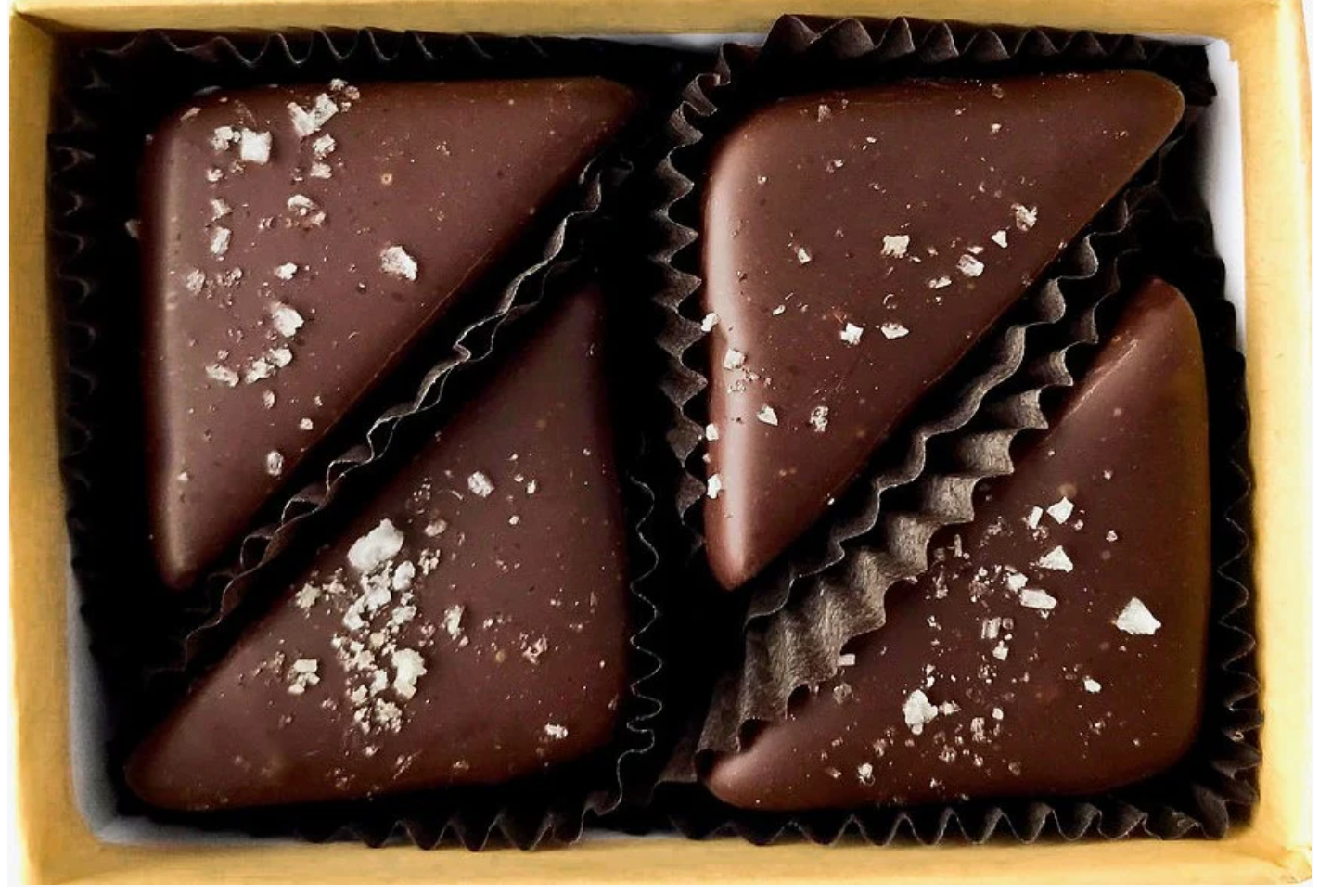 Chocolate Truffle Triangles (single)