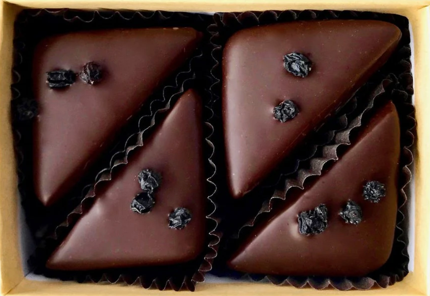 Chocolate Truffle Triangles (single)