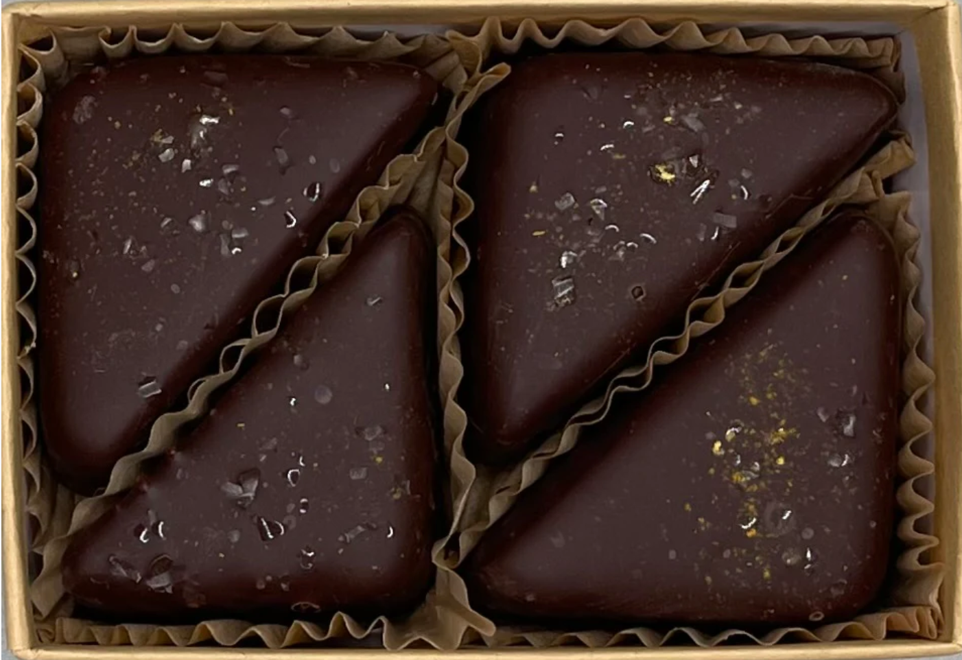 Chocolate Truffle Triangles (single)