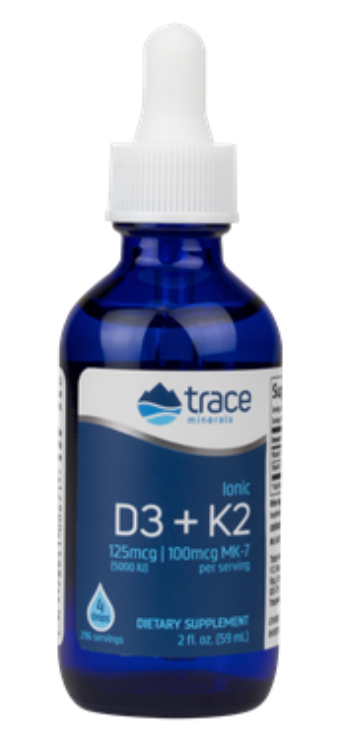 Ionic Vitamin D3+K2 2fl oz