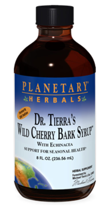 Dr. Tierra's Wild Cherry Bark Syrup 8oz