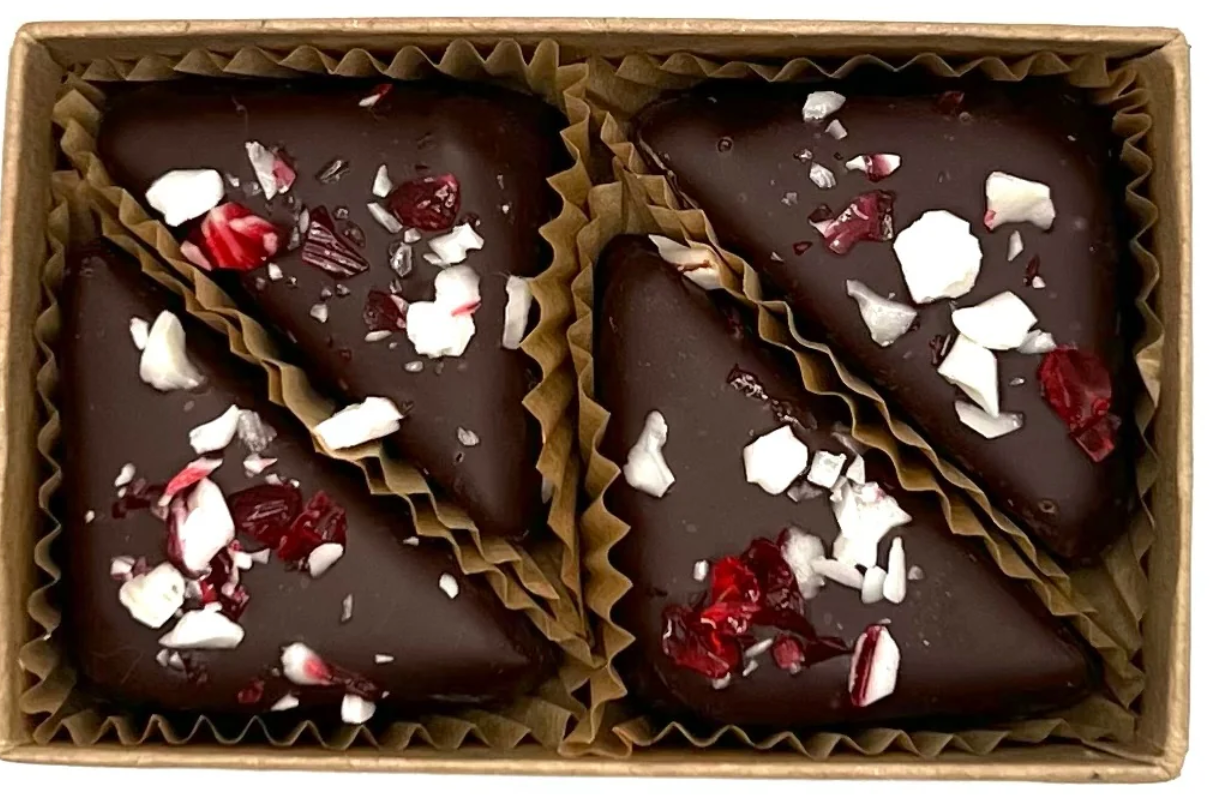 Chocolate Triangle Truffle Box (4 piece)