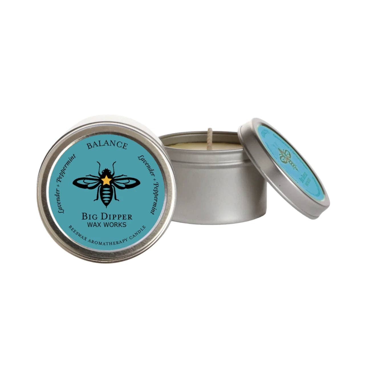 Candle Tin (1.7oz): Beeswax