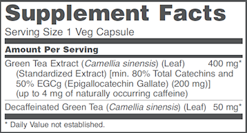 EGCg Green Tea Extract 90 caps