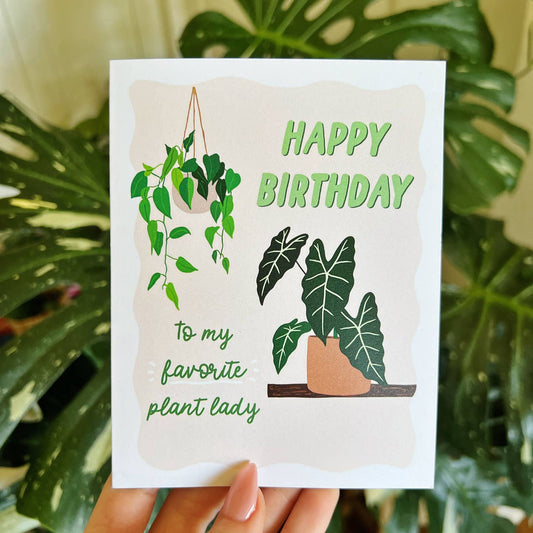 Happy Birthday Favorite Plant Lady