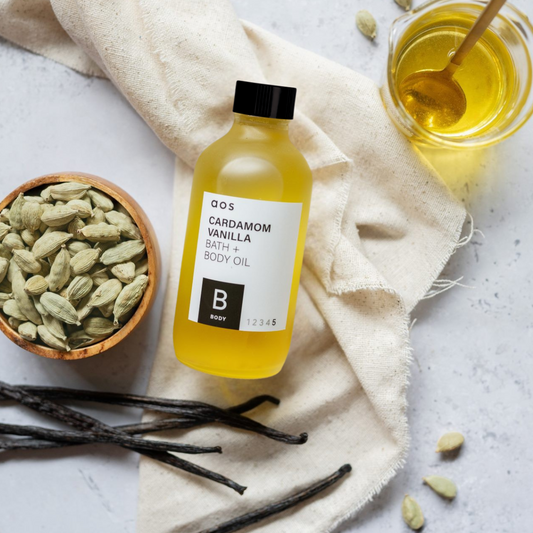 Cardamom Vanilla Bath + Body Oil