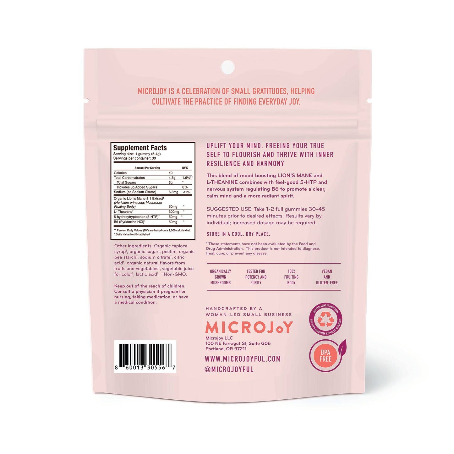 Elevate Mushroom Gummies (30)