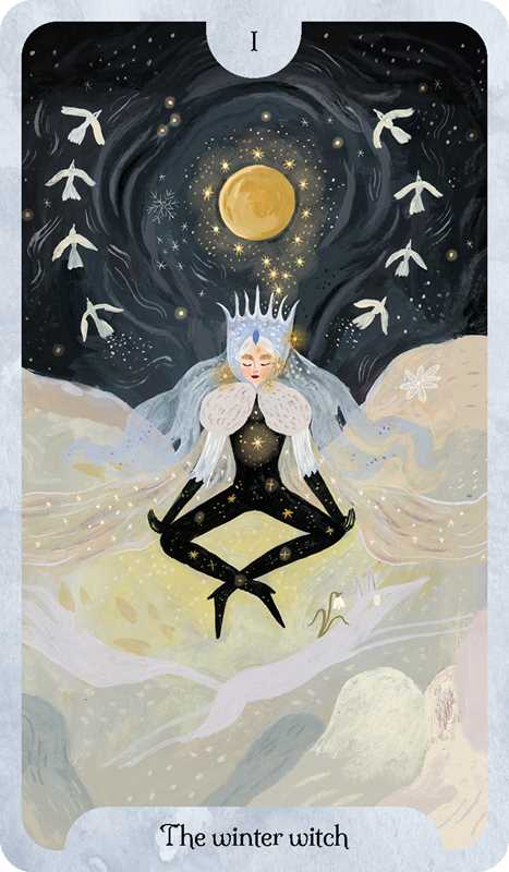 Season's of the Witch; Winter Tarot by Lorriane Anderson