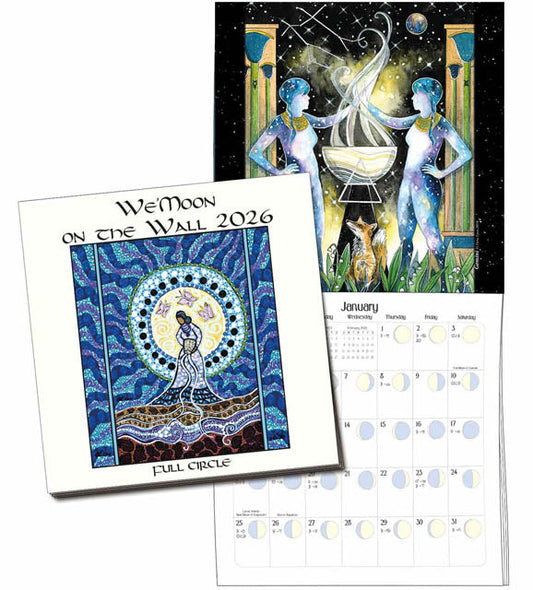 We'Moon Wall Calendar| Astrological Moon Phase Calendar