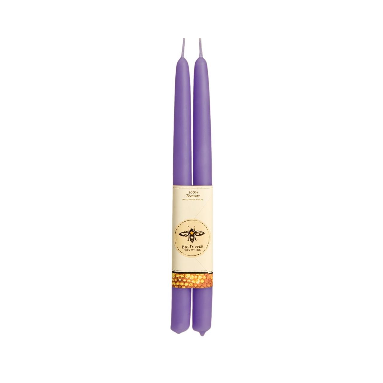 Pumpkin Taper: Standard (12" x 7/8") Beeswax