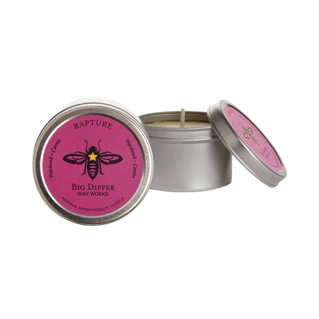 Candle Tin (1.7oz): Beeswax