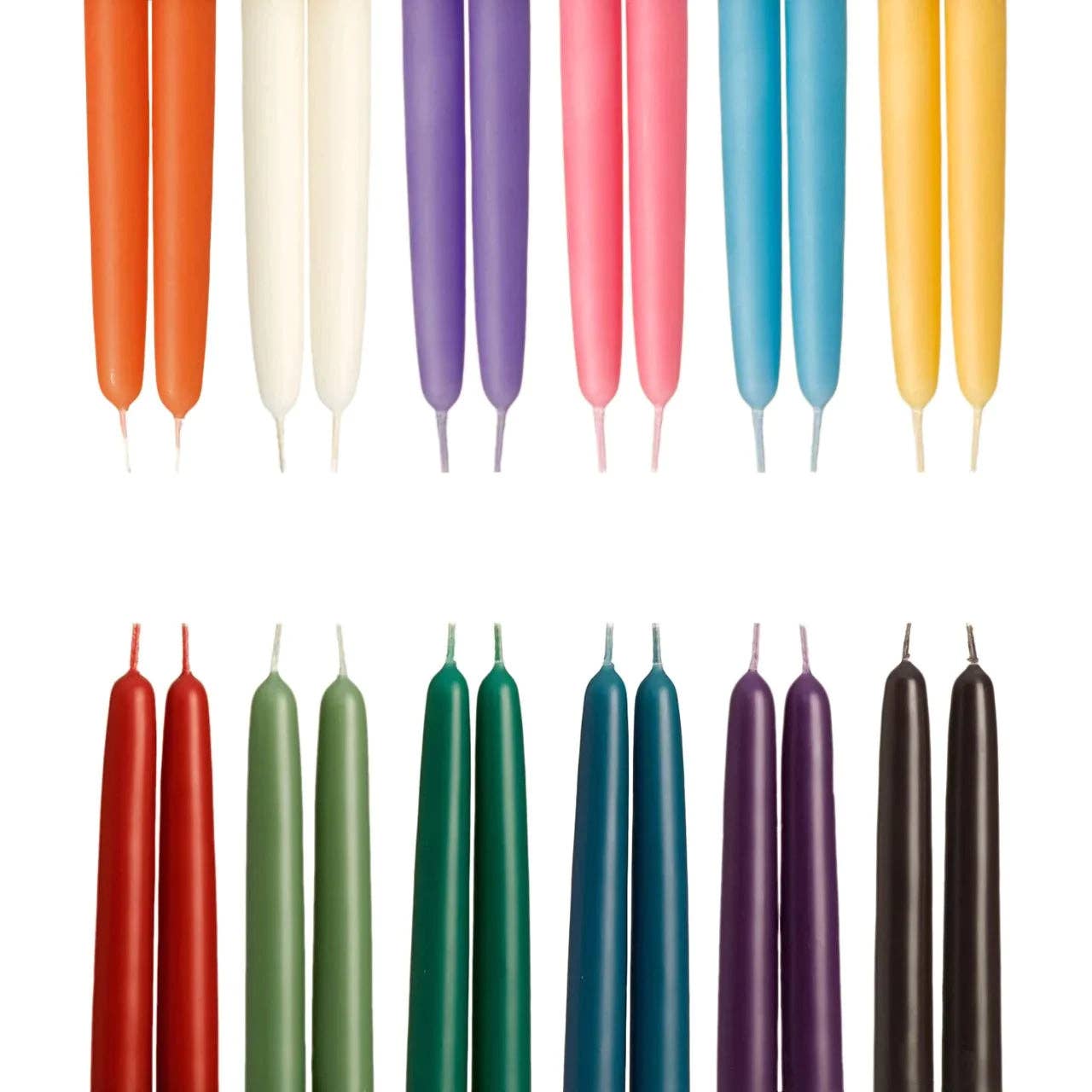 Pumpkin Taper: Standard (12" x 7/8") Beeswax