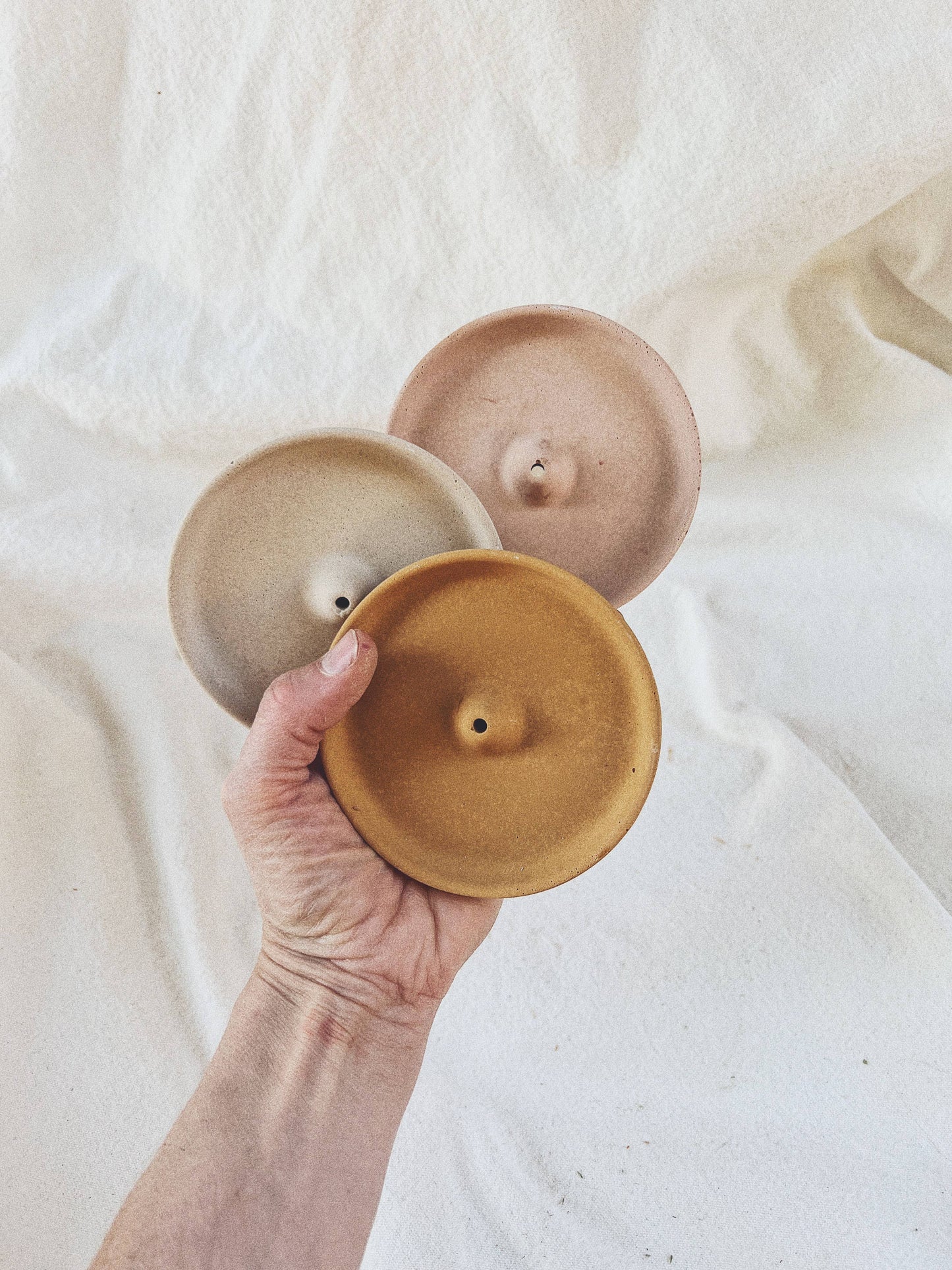 Goldenrod- Simple incense holder