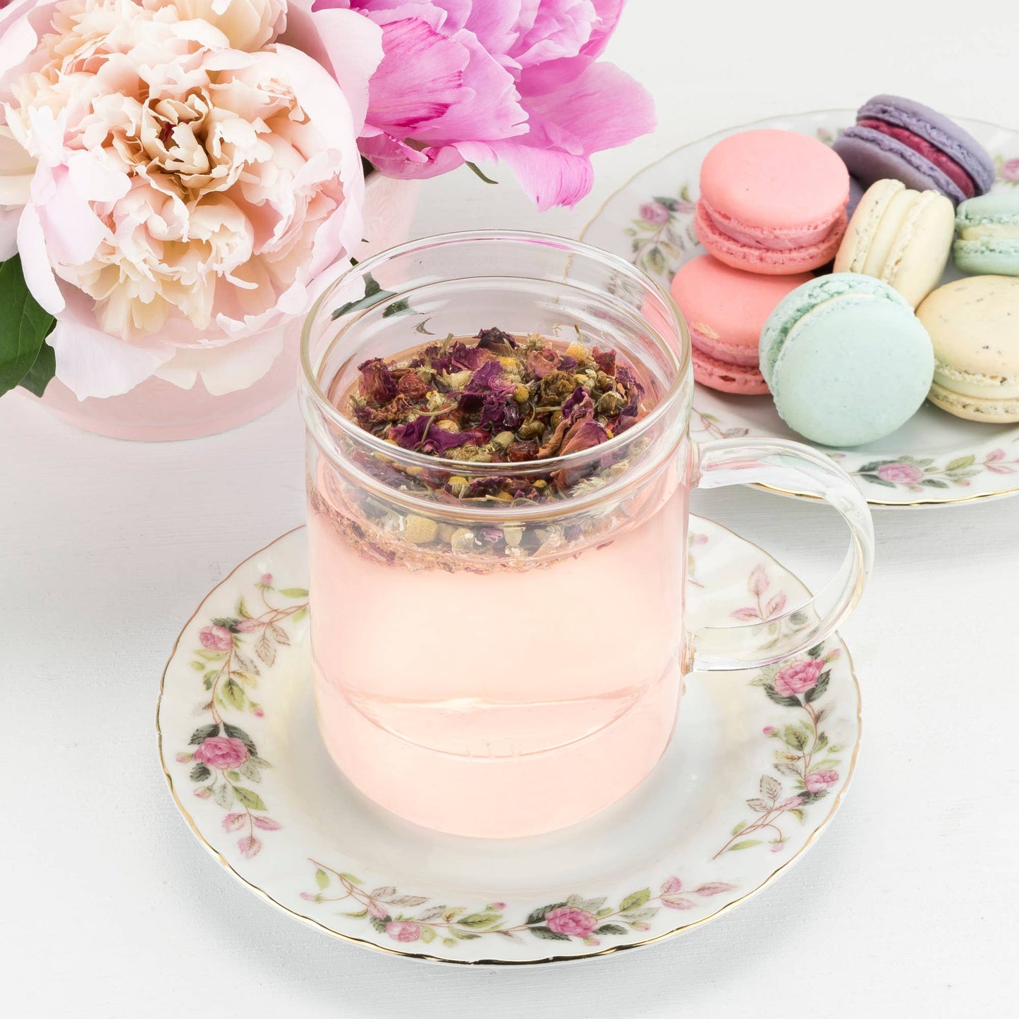 Blake™ Glass Loose Leaf Tea Infuser Mug with Lid