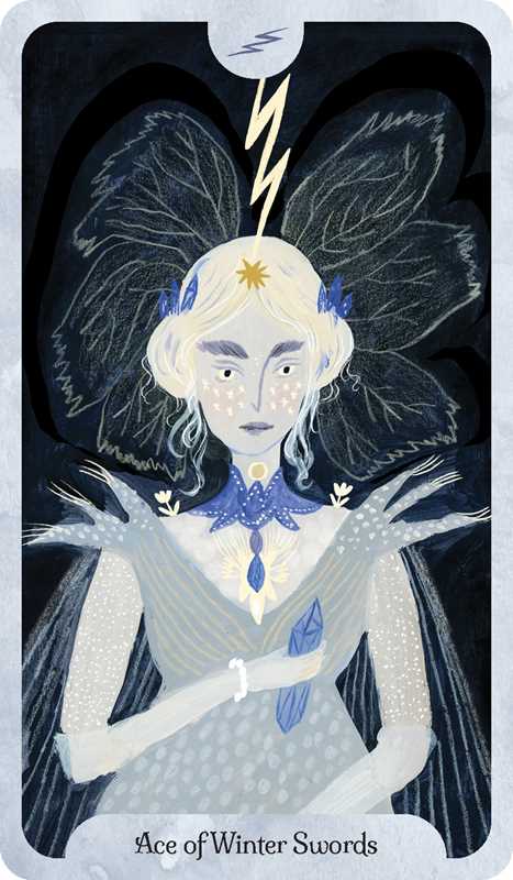 Season's of the Witch; Winter Tarot by Lorriane Anderson
