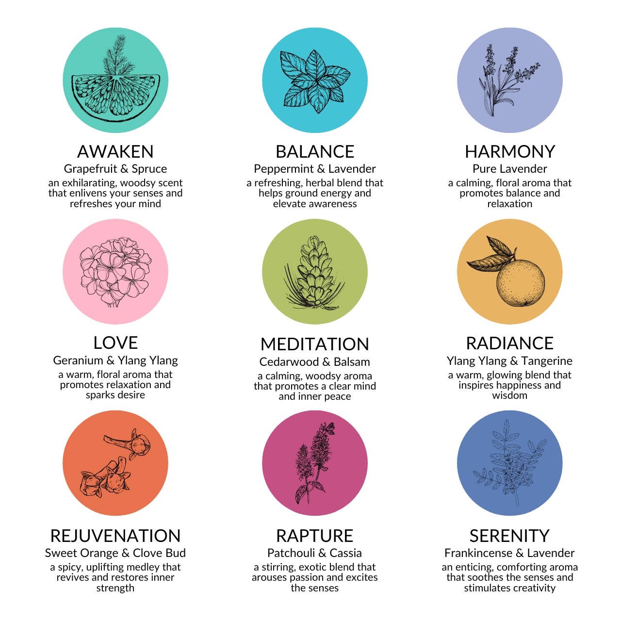 Balance- Apothecary Glass Candle 3.2oz