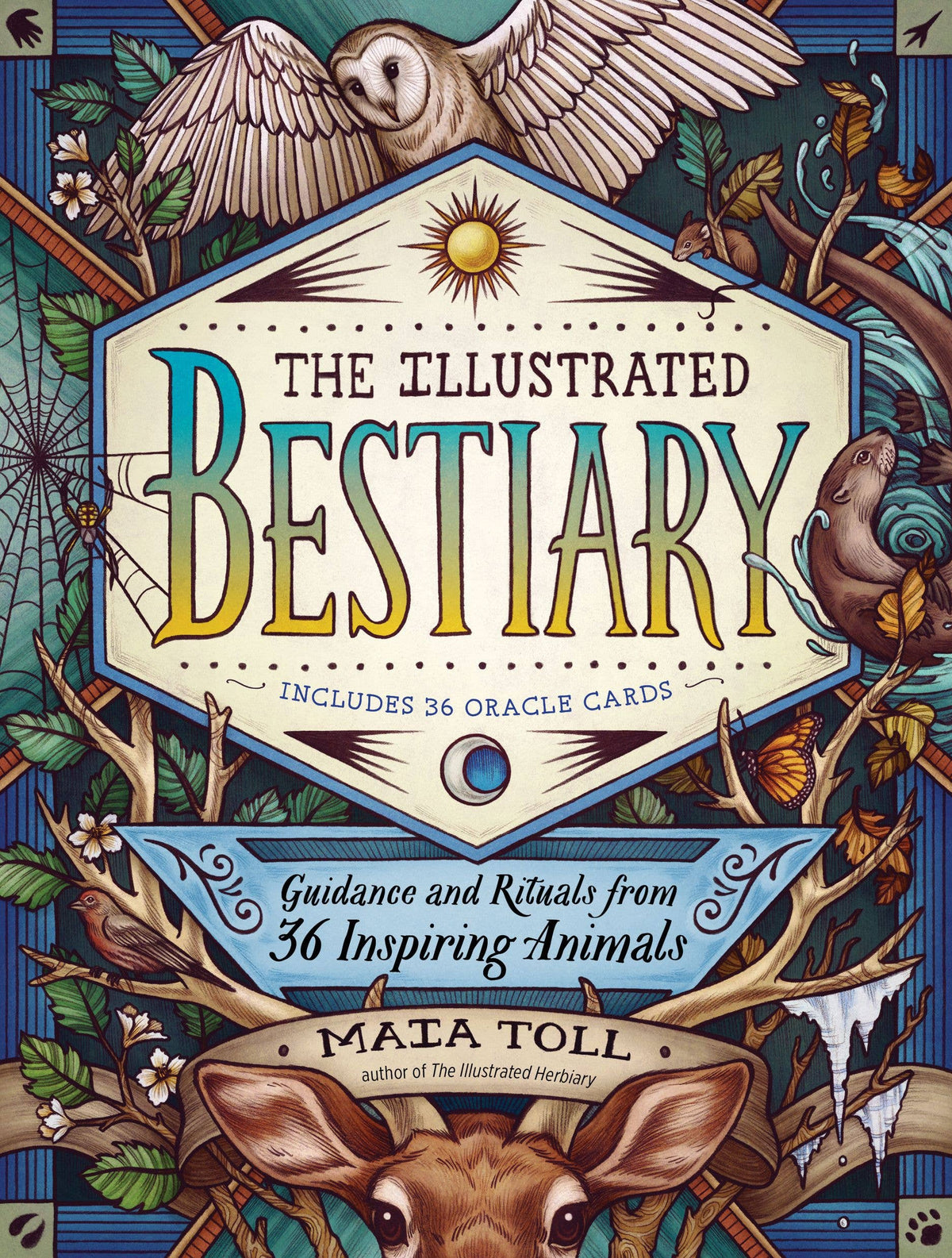 The Illustrated Bestiary: book and deck