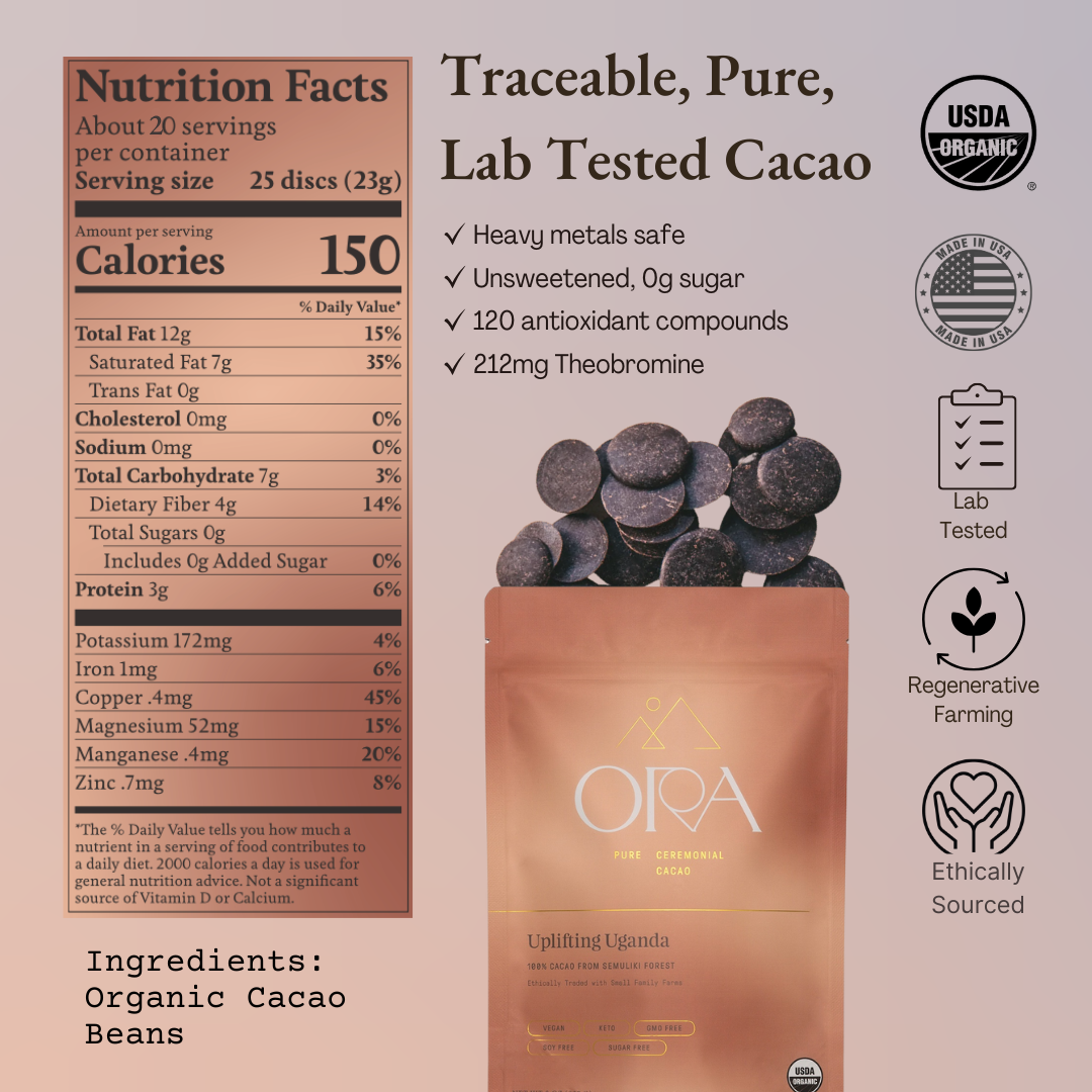 1/2 lb Uplifting Uganda Cacao