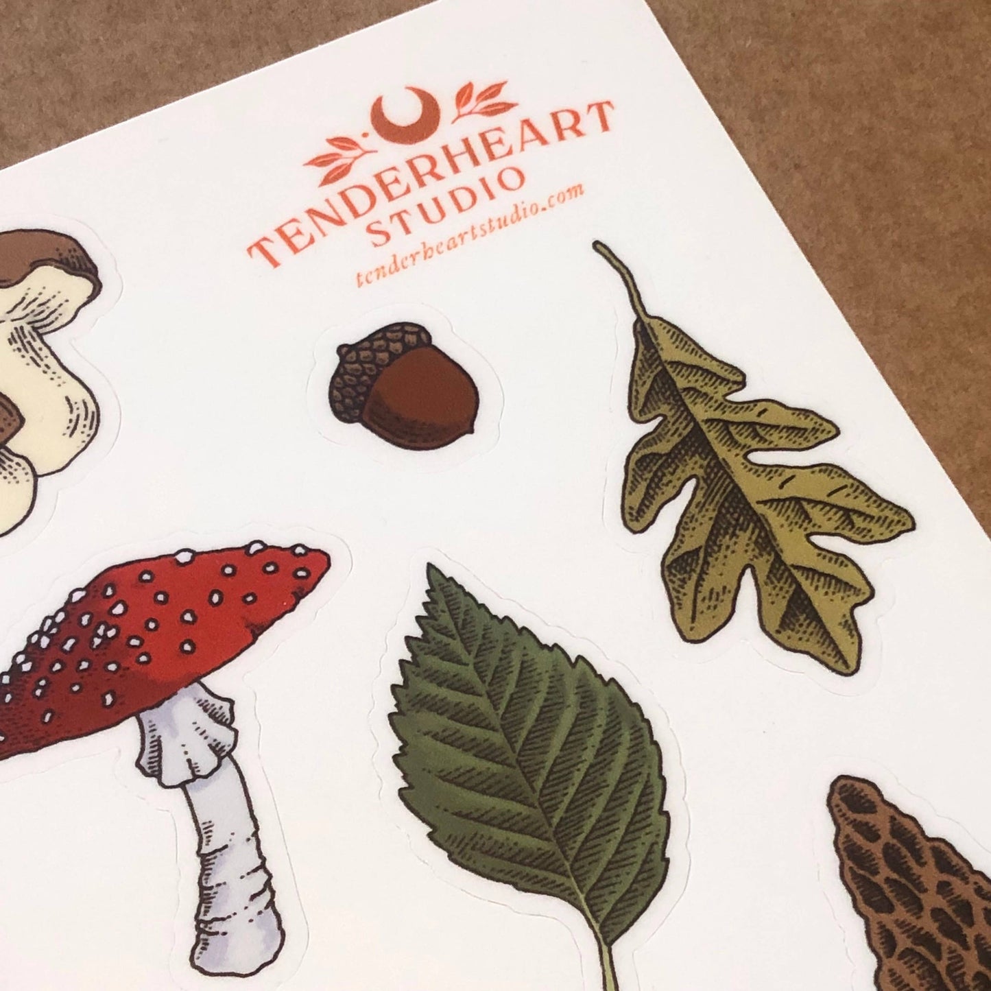 Mushroom Hunting Sticker Sheet