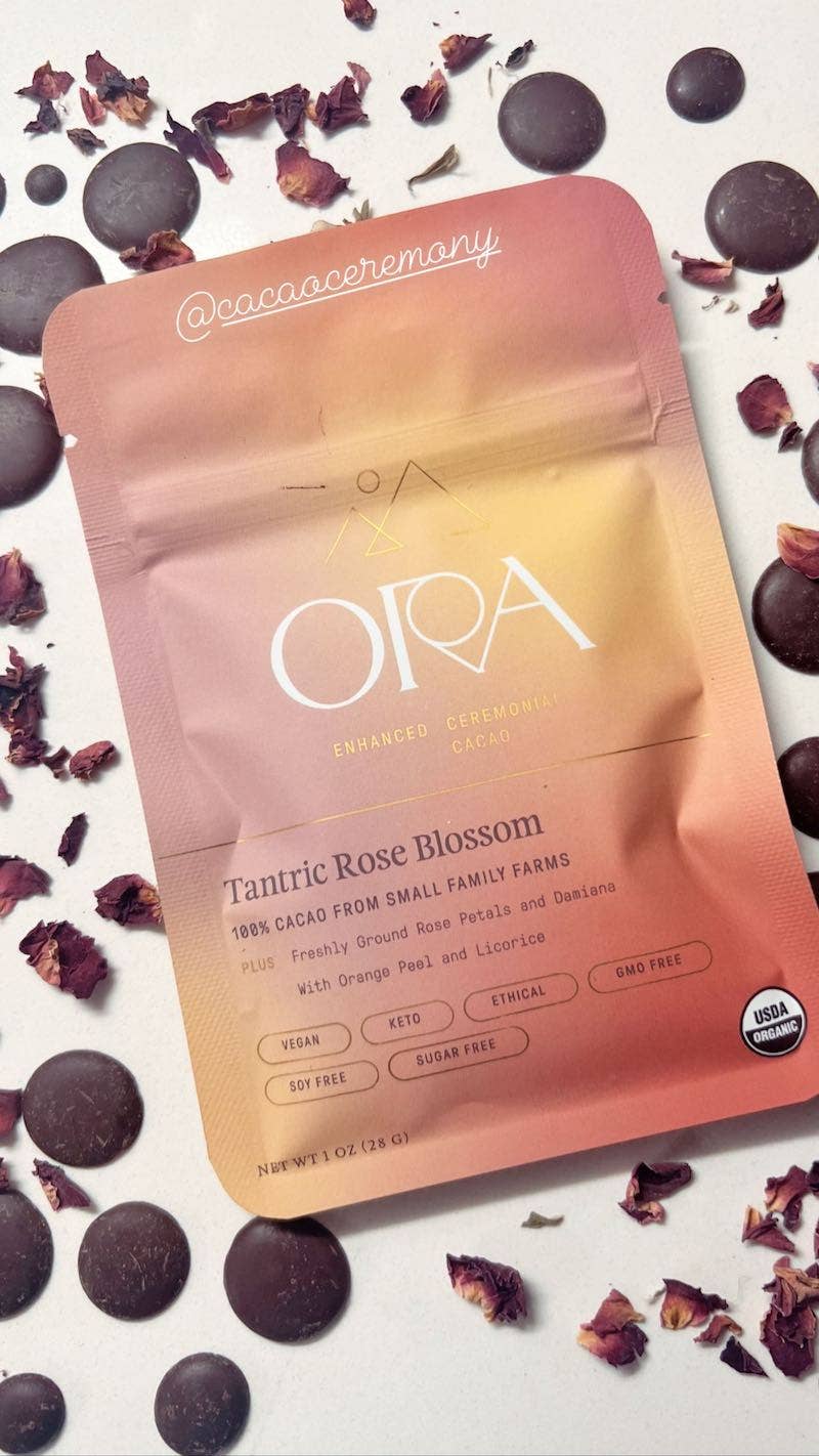 1/2 lb Tantric Rose Blossom Cacao