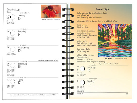We'Moon Datebook | Moon Calendar | Astrological Planner