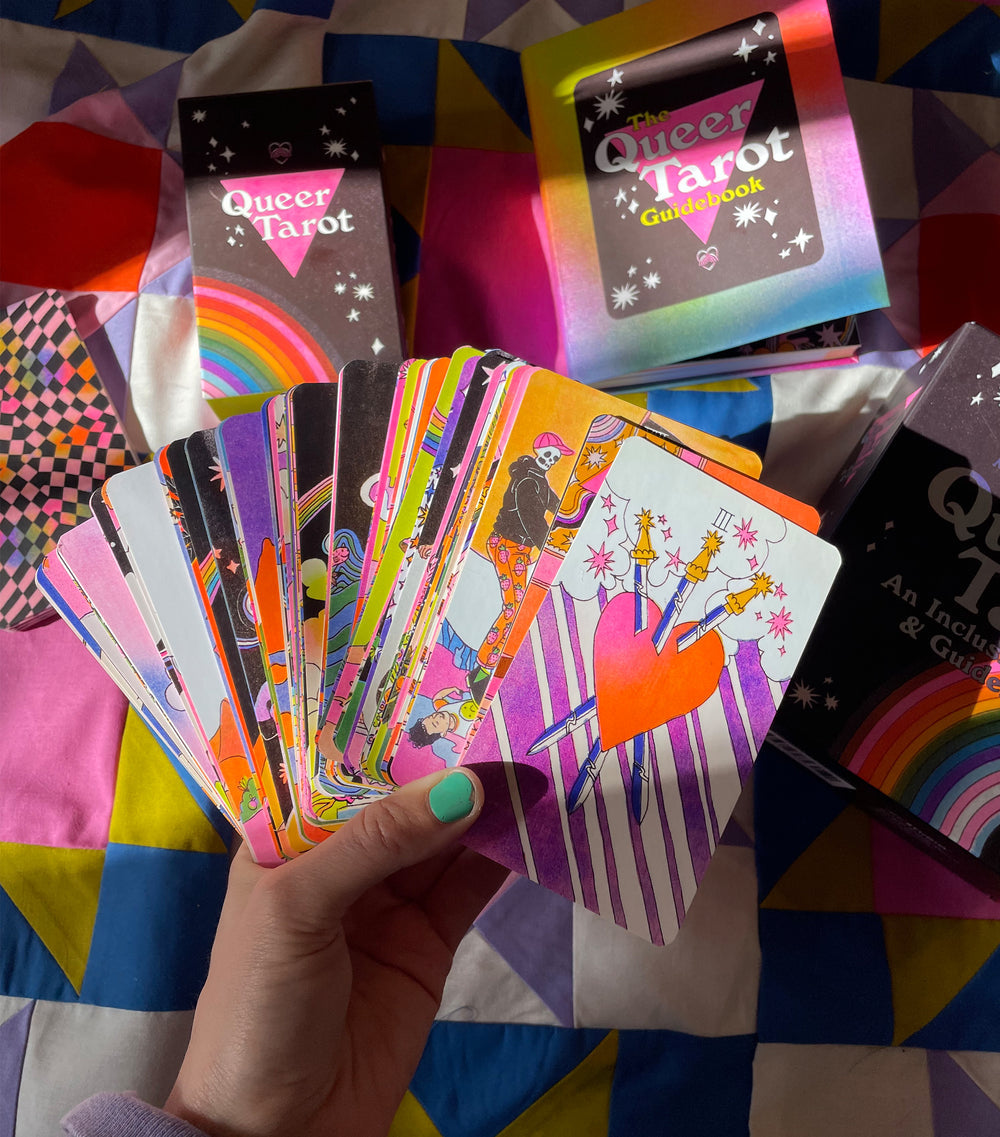 Queer Tarot; An Inclusive Deck & Guidebook by Ashley Molesso & Chess Needham