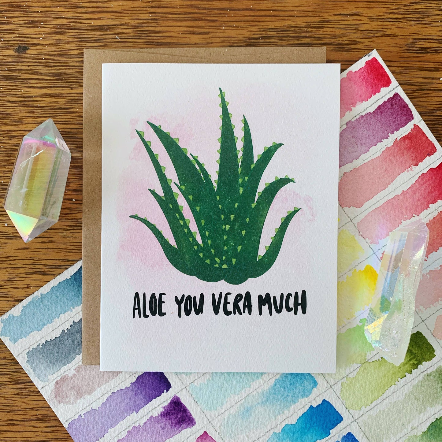 Aloe You Vera Much Greeting Card