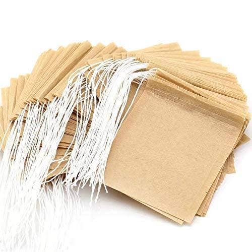 Brown paper Tea Bags with String