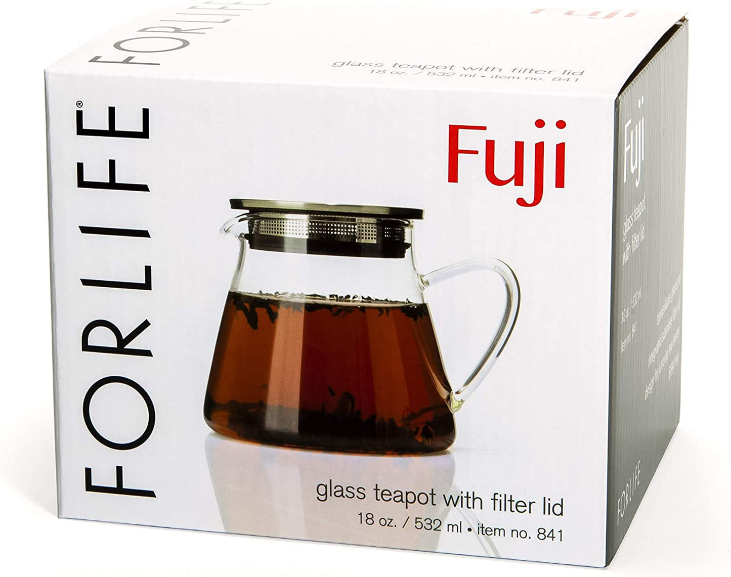 Fuji Glass Teapot with Filter Lid