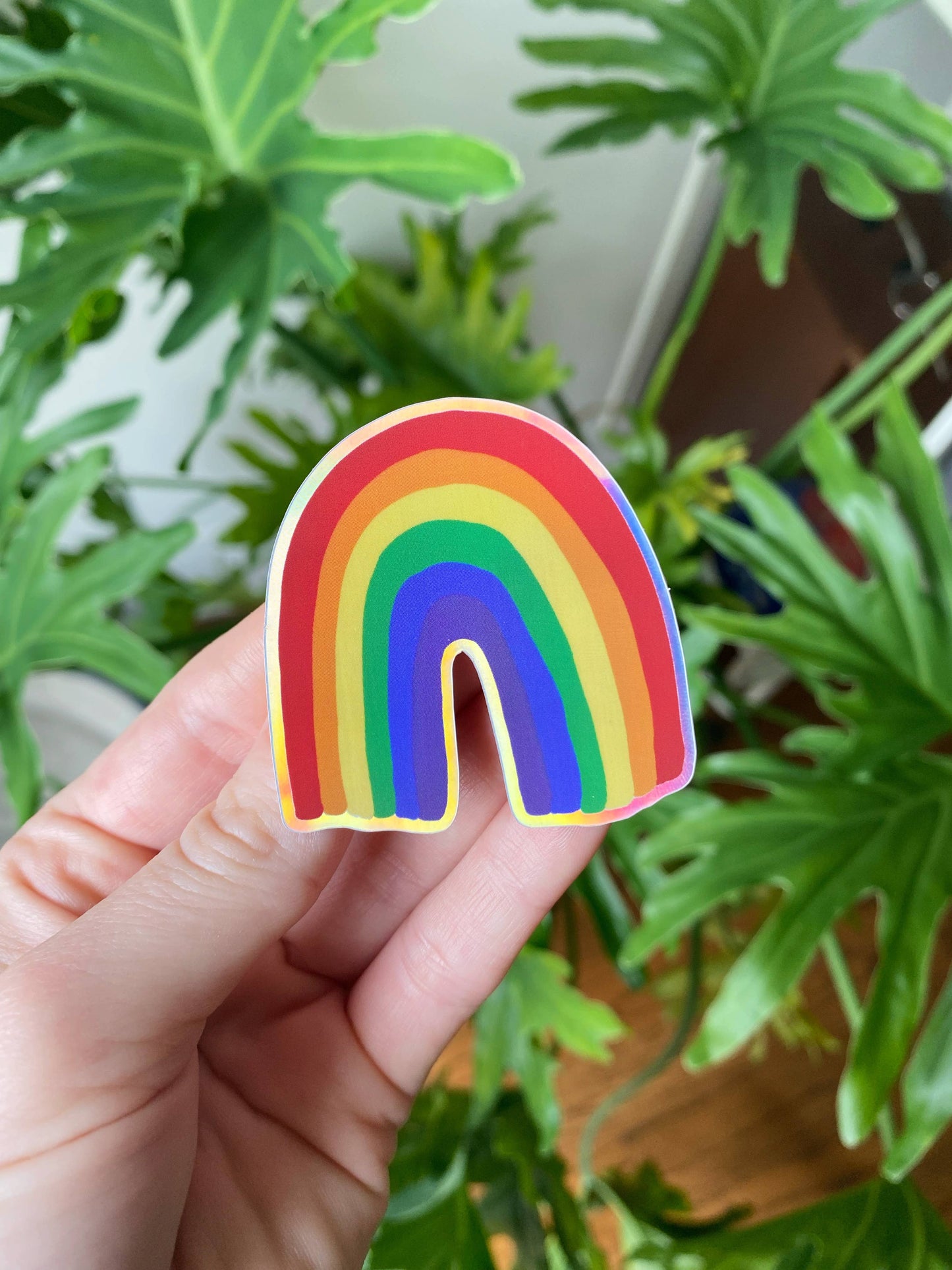Rainbow Holographic Sticker